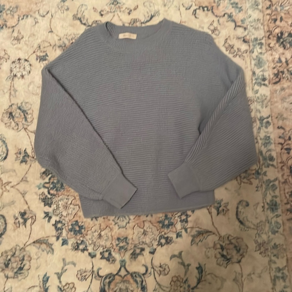 blue boutique sweater size S